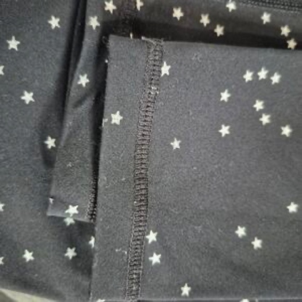 Girls Black Sparkle Leggings - Picture 7 of 7